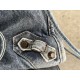 Mirror Quality Replica Balenciaga Le City Bag in Blue Washed Denim Clone