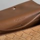 Mirror Quality Replica Bottega Veneta Andiamo Suede Clutch in Brown Clone