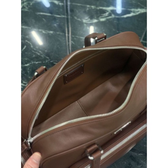 Mirror Quality Replica Prada Medium Top Handle Bag in Brown Clone