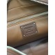 Mirror Quality Replica Prada Medium Top Handle Bag in Brown Clone