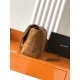 Luxury Replica YSL Saint Laurent Calypso Large Brown Suede Shoulder Bag Knockoff Mirror Quality Replica YSL Saint Laurent Calypso Large Brown Suede Shoulder Bag Clone