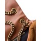 Luxury Replica YSL Saint Laurent Calypso Large Brown Suede Shoulder Bag Knockoff Mirror Quality Replica YSL Saint Laurent Calypso Large Brown Suede Shoulder Bag Clone
