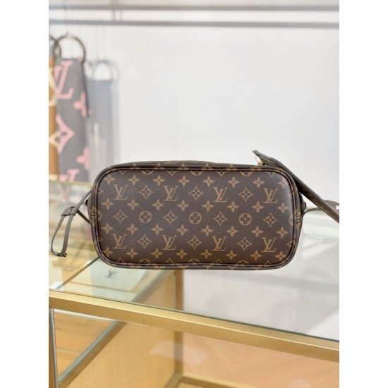 Mirror Quality Replica Louis Vuitton Neverfull Inside Out MM Bag M25664 Smoke Clone
