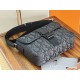 Mirror Quality Replica Dior Trek Men's Dior Oblique Black Nylon Shoulder Bag Clone