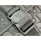 Mirror Quality Replica Dior Trek Men's Dior Oblique Black Nylon Shoulder Bag Clone