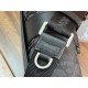 Mirror Quality Replica Dior Oblique Jacquard Men's Shoulder Bag Black Clone
