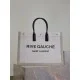 Mirror Quality Replica YSL Saint Laurent Rive Gauche Beige Tote Bag Clone