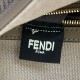 Luxury Replica Fendi Baguette FF Embroidered Classic Shoulder Bag in Brown Knockoff Mirror Quality Replica Fendi Baguette FF Embroidered Classic Shoulder Bag in Brown Clone