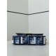 Luxury Replica Fendi Baguette FF Embroidered Classic Shoulder Bag in Blue Knockoff Mirror Quality Replica Fendi Baguette FF Embroidered Classic Shoulder Bag in Blue Clone
