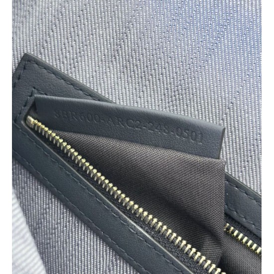 Luxury Replica Fendi Baguette FF Embroidered Classic Shoulder Bag in Blue Knockoff Mirror Quality Replica Fendi Baguette FF Embroidered Classic Shoulder Bag in Blue Clone