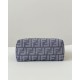 Mirror Quality Replica Fendi Grace FF Mini Denim Calfskin Bag by The Way Boston in Blue Clone