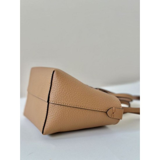 Mirror Quality Replica Fendi Roll Mini Selleria Tote Bag in Brown Clone