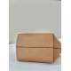 Mirror Quality Replica Fendi Roll Mini Selleria Tote Bag in Brown Clone