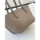 Mirror Quality Replica Fendi Roll Mini Selleria Tote Bag in Gray Clone