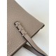 Mirror Quality Replica Fendi Roll Mini Selleria Tote Bag in Gray Clone