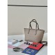 Mirror Quality Replica Fendi Roll Mini Selleria Tote Bag in Gray Clone