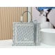 Mirror Quality Replica Dior Book Tote Small/Medium/Large with Oblique Embroidery and Shoulder Strap in Blue/White Clone