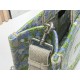 Luxury Replica Dior Book Tote Small/Medium/Large with Lily of the Valley Pattern in Green Knockoff Mirror Quality Replica Dior Book Tote Small/Medium/Large with Lily of the Valley Pattern in Green Clone
