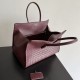 Mirror Quality Replica Barbara Bottega Veneta Tote Bag in Bordeaux Clone