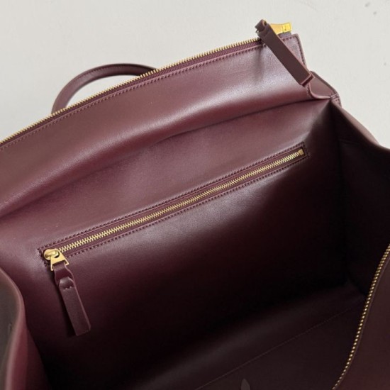 Mirror Quality Replica Barbara Bottega Veneta Tote Bag in Bordeaux Clone