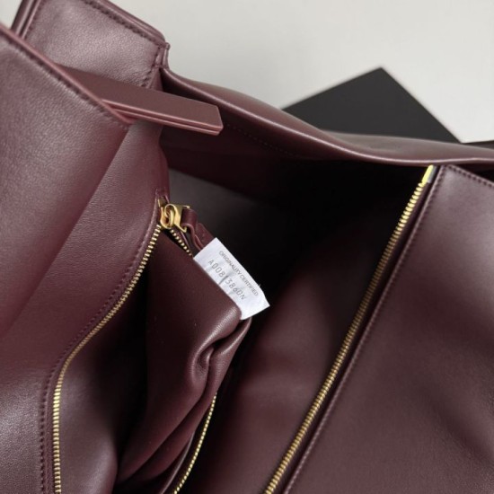 Mirror Quality Replica Barbara Bottega Veneta Tote Bag in Bordeaux Clone