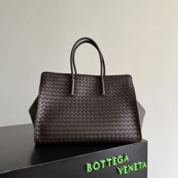 Mirror Quality Replica Barbara Bottega Veneta Tote Bag in Coffee Clone
