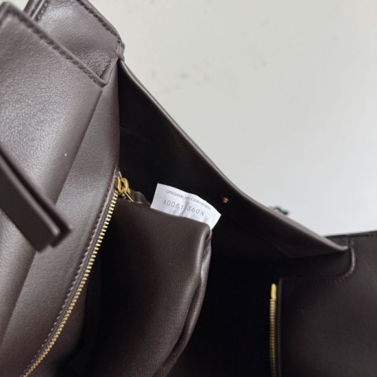 Mirror Quality Replica Barbara Bottega Veneta Tote Bag in Coffee Clone