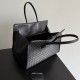 Mirror Quality Replica Barbara Bottega Veneta Tote Bag Veneta Black Clone
