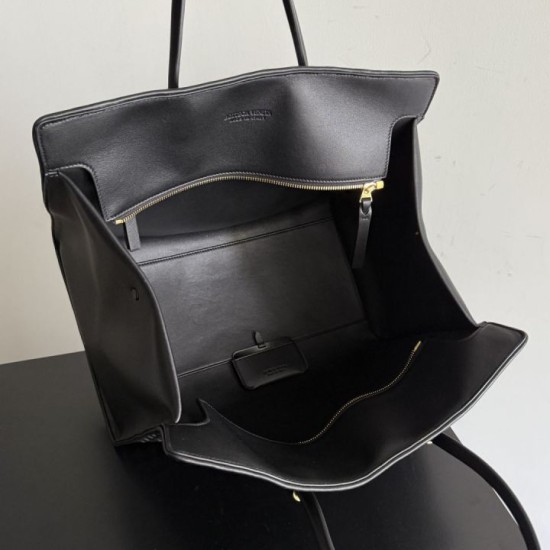 Mirror Quality Replica Barbara Bottega Veneta Tote Bag Veneta Black Clone