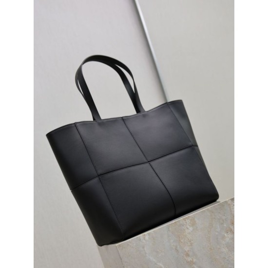 Mirror Quality Replica YSL Saint Laurent Carré Tote Bag Black Clone