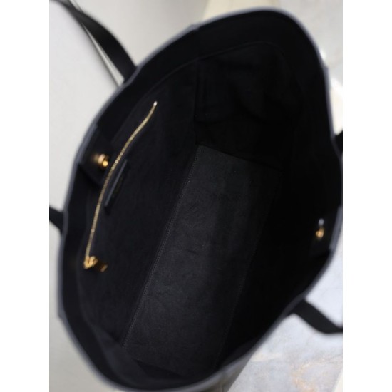 Mirror Quality Replica YSL Saint Laurent Carré Tote Bag Black Clone