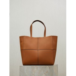 Mirror Quality Replica YSL Saint Laurent Carré Tote Bag Brown Clone