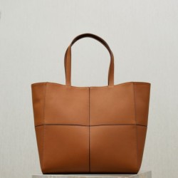 Mirror Quality Replica YSL Saint Laurent Carré Tote Bag Brown Clone