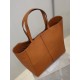 Mirror Quality Replica YSL Saint Laurent Carré Tote Bag Brown Clone