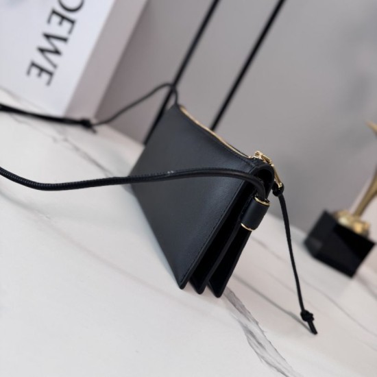 Mirror Quality Replica Loewe Joya Pouch Nappa Bag Black Clone