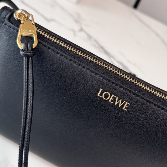Mirror Quality Replica Loewe Joya Pouch Nappa Bag Black Clone