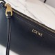 Mirror Quality Replica Loewe Joya Pouch Nappa Bag Black Clone