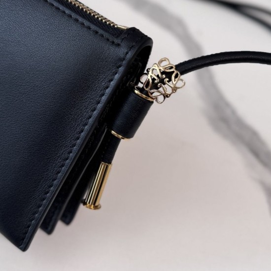Mirror Quality Replica Loewe Joya Pouch Nappa Bag Black Clone