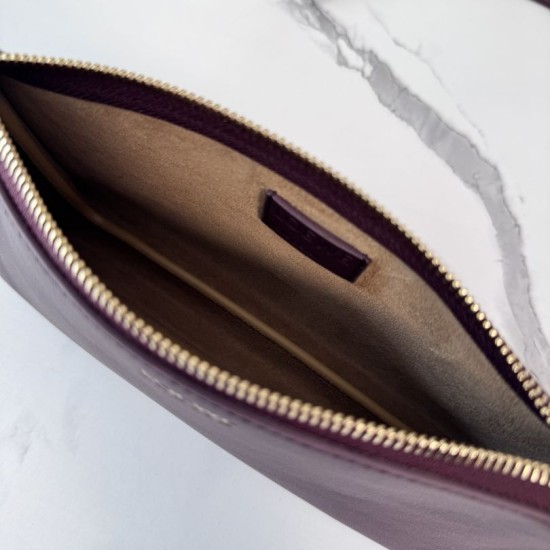 Luxury Replica Loewe Joya Pouch Nappa Bag Burgundy Knockoff Mirror Quality Replica Loewe Joya Pouch Nappa Bag Burgundy Clone