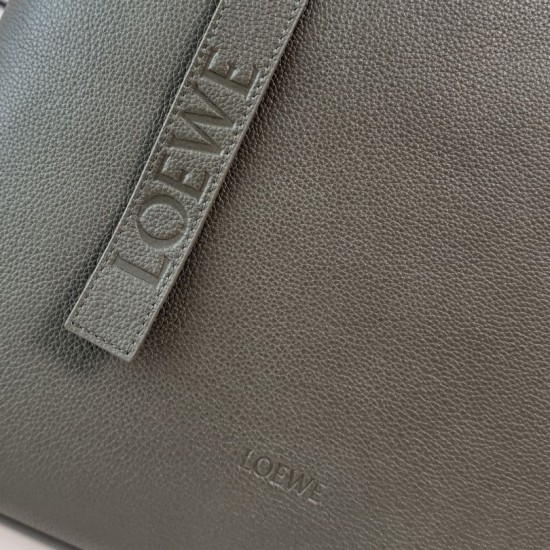 Mirror Quality Replica LOEWE Tote Bag with Loop Logo Green Clone