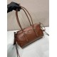 Mirror Quality Replica Prada Bonne Top Handle Bag 1BG628 Burgundy Clone