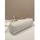 Mirror Quality Replica Prada Bonne Top Handle Bag 1BG628 White Clone