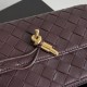 Mirror Quality Replica Andiamo Crossbody Bag by Bottega Veneta on a Burgundy Chain Clone