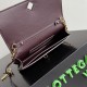 Mirror Quality Replica Andiamo Crossbody Bag by Bottega Veneta on a Burgundy Chain Clone