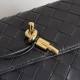 Mirror Quality Replica Bottega Veneta Andiamo Chain Crossbody Bag Black Clone