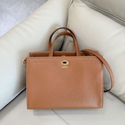 Mirror Quality Replica Burberry Cotswolds Tote Bag in Burgundy Clone