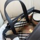 Luxury Replica Burberry Cotswolds Tote Bag in Black Knockoff Mirror Quality Replica Burberry Cotswolds Tote Bag in Black Clone