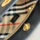 Luxury Replica Burberry Cotswolds Tote Bag in Black Knockoff Mirror Quality Replica Burberry Cotswolds Tote Bag in Black Clone
