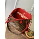 Luxury Replica LV Monogram Inside Out Neverfull MM Shoulder Bag M12708 Red Knockoff Mirror Quality Replica LV Monogram Inside Out Neverfull MM Shoulder Bag M12708 Red Clone