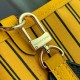 Luxury Replica LV Monogram Inside Out Neverfull MM Shoulder Bag M12708 Yellow Knockoff Mirror Quality Replica LV Monogram Inside Out Neverfull MM Shoulder Bag M12708 Yellow Clone